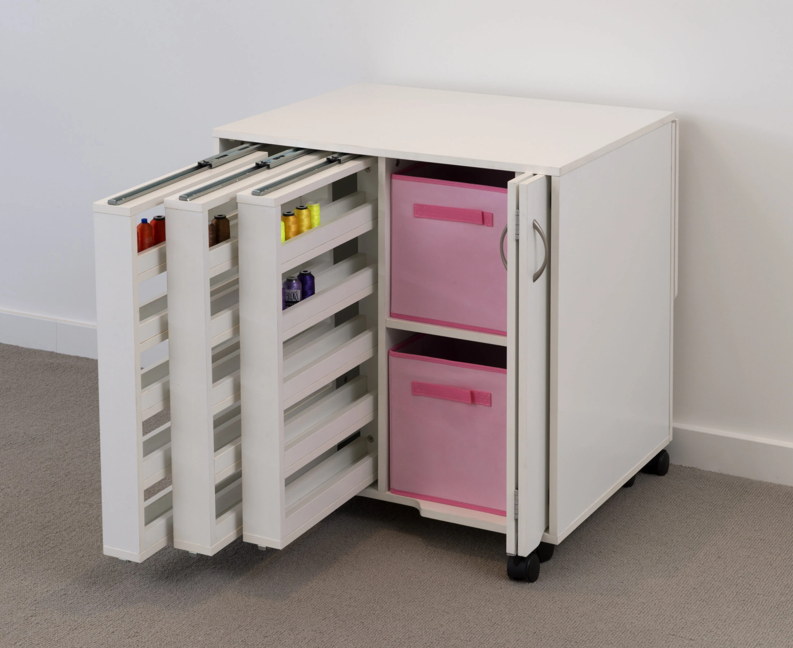 Horn Modular Pull-out Thread Holder Cabinet (Floor stock only) - Image 2