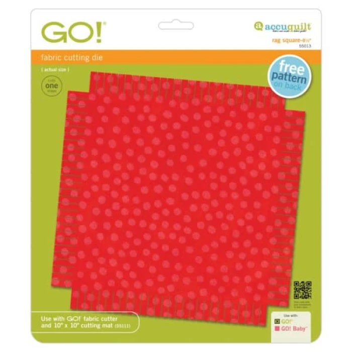 GO! Rag Square-8 1/2″