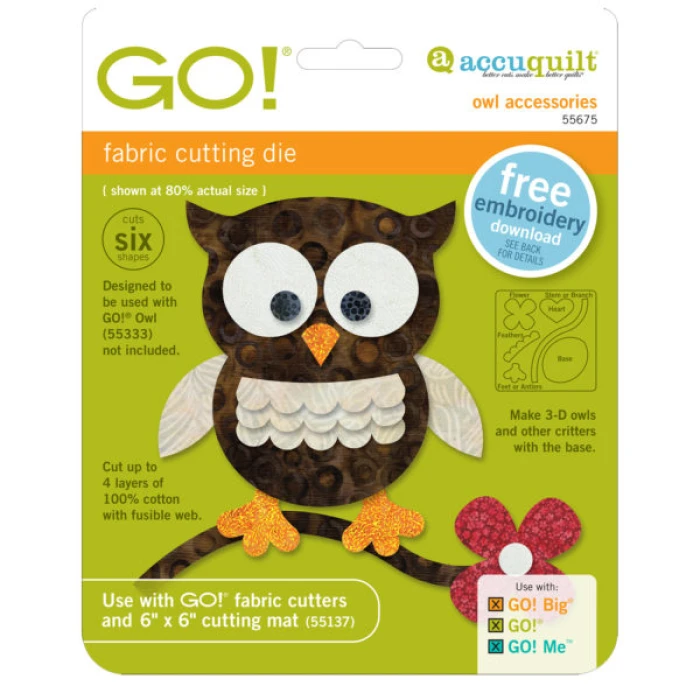 GO! Owl Accessories Die