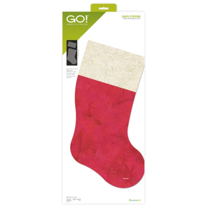 GO! Santa Stocking Die