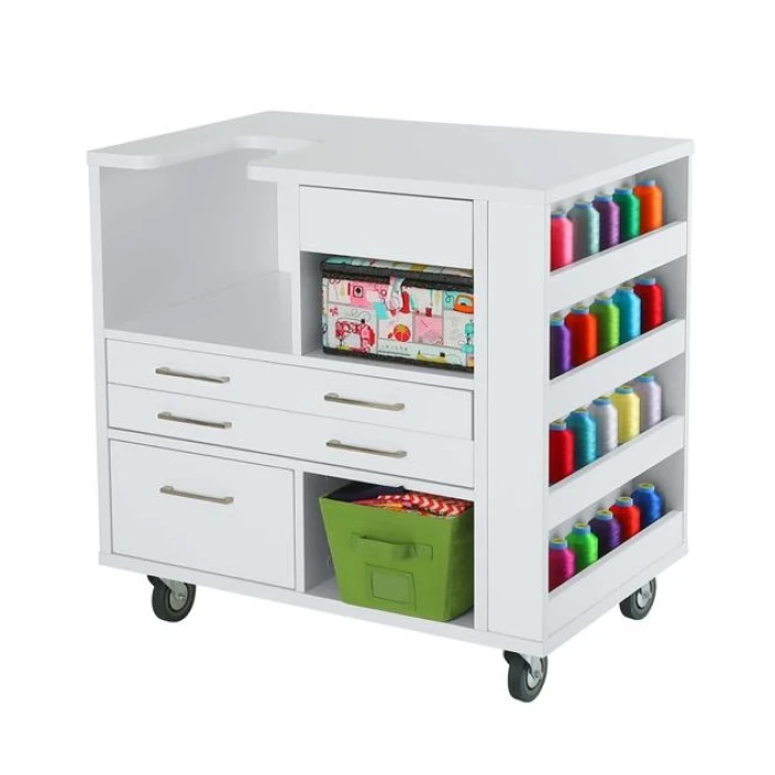 Horn Ava Embroidery Cabinet (White) - Image 2