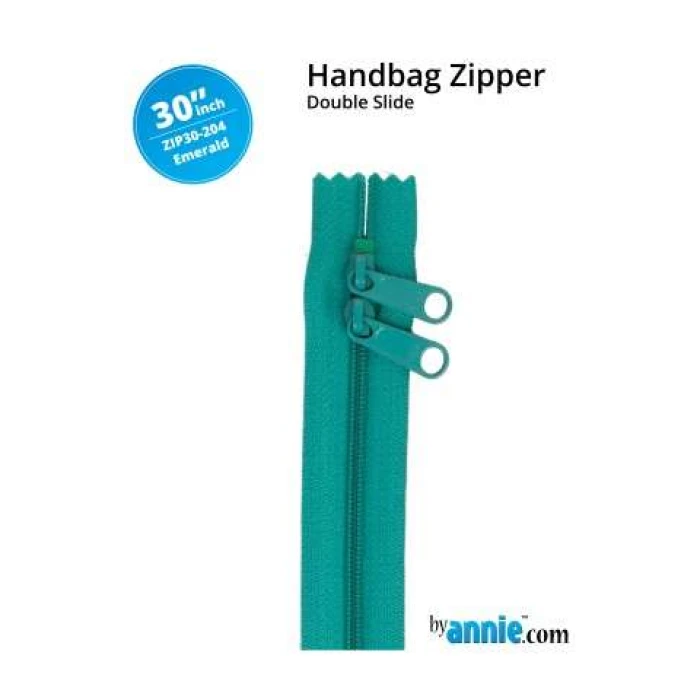 By Annie Zip - 30 Inch - Emerald