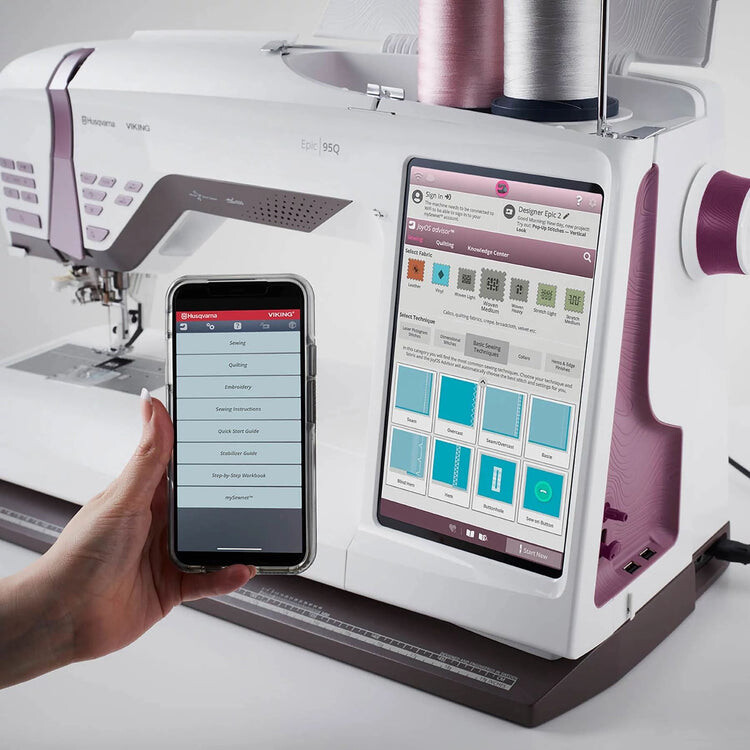 Husqvarna Viking Epicâ„¢ 95Q Sewing Machine - Image 11